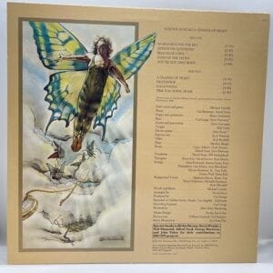 Golden Avatar-A Change Of Heart (LP back cover)