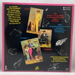 Kid Creole and the Coconuts-Tropical Gangsters (LP back cover)