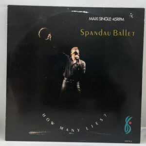Spandau Ballet-How Many Lies? (LP front cover)