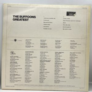 The Buffoons-Greatest (LP back cover)