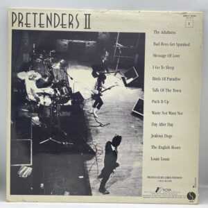 The Pretenders-Pretenders II (LP back cover)