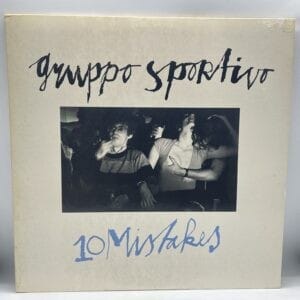 Gruppo Sportivo-10 Mistakes (LP front cover)