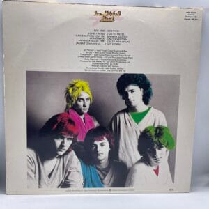 Ian Mitchell Band-Lonely Nites (LP back cover)