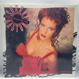 Sheena Easton-The Lover In Me (LP front cover)