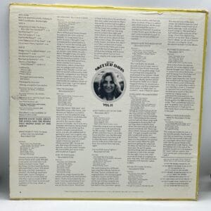 Skeeter Davis-Best Of Skeeter Davis Vol. II (LP back cover)