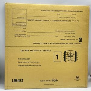 UB40-Signing Off (LP back cover) UB40-Signing Off (LP back cover)