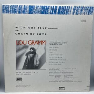 Lou Gramm-Midnight Blue (LP back cover)