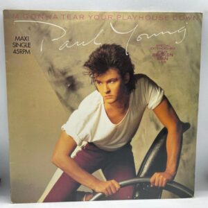 Paul Young-I'm Gonna Tear Your Playhouse Down (LP front cover)