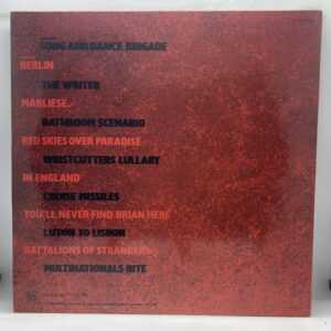 Fischer-Z-Red Skies Over Paradise (LP back cover)