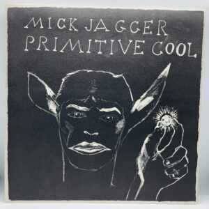 Mick Jagger-Primitive Cool (LP front cover)