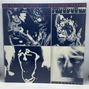 The Rolling Stones-Emotional Rescue (LP front cover)