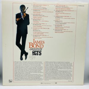 Various-James Bond Grootste Hits (LP back cover)