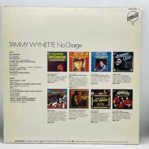 Tammy Wynette-No Charge (LP back cover)